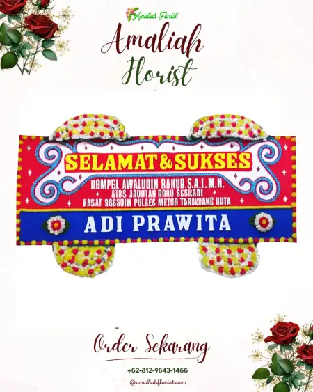 Papan Bunga Ucapan Selamat Pasirawi